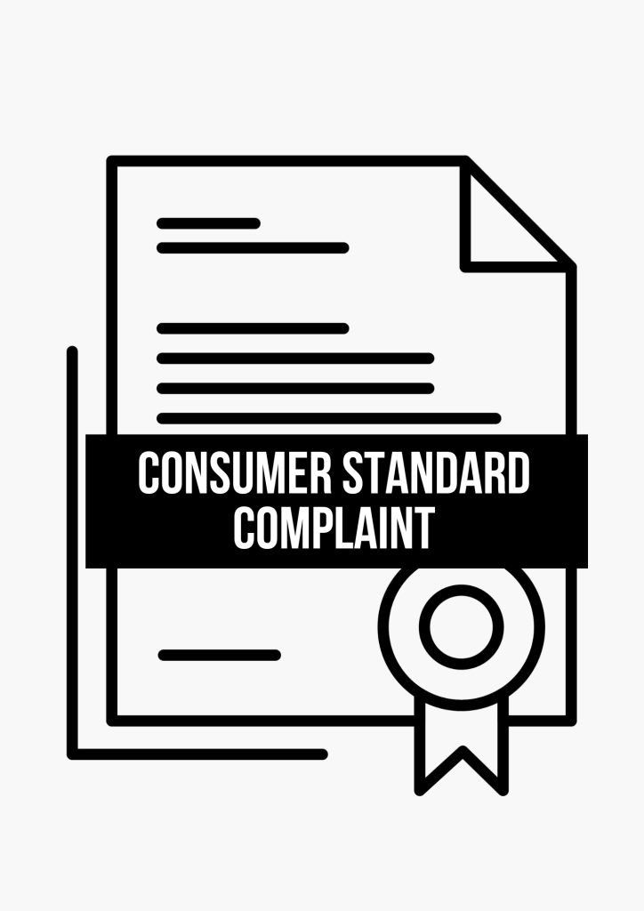 Consumer Standard Complaints