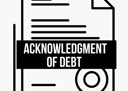 Acknowledgment Of Debt Format Download